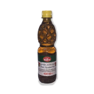 Sofra Pure Sudanese Sesame Oil 450ml - الصُفرة زيت سمسم سوداني