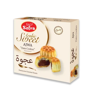 SOFRA ARABIC SWEET AJWAH (DATES COOKIES)- 450G - صُفرة عجوة شامية