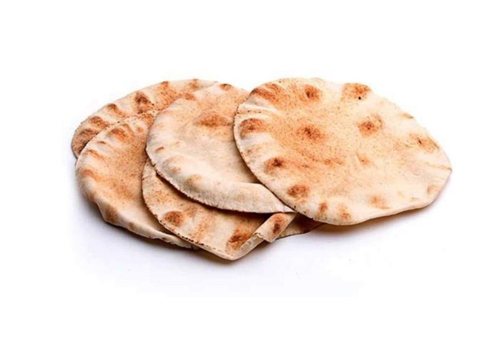 Rayan Small Wholemeal Bread (Khobez) 5 Pieces  خبز عربي اسمر صغير