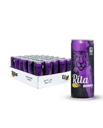 Rita Berry Sparkling 240 ml x 30 ريتا مشروب بيري