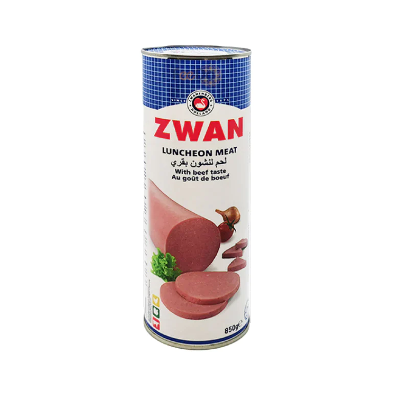 ZWAN LUNCHEON WITH BEEF TASTE 850G
