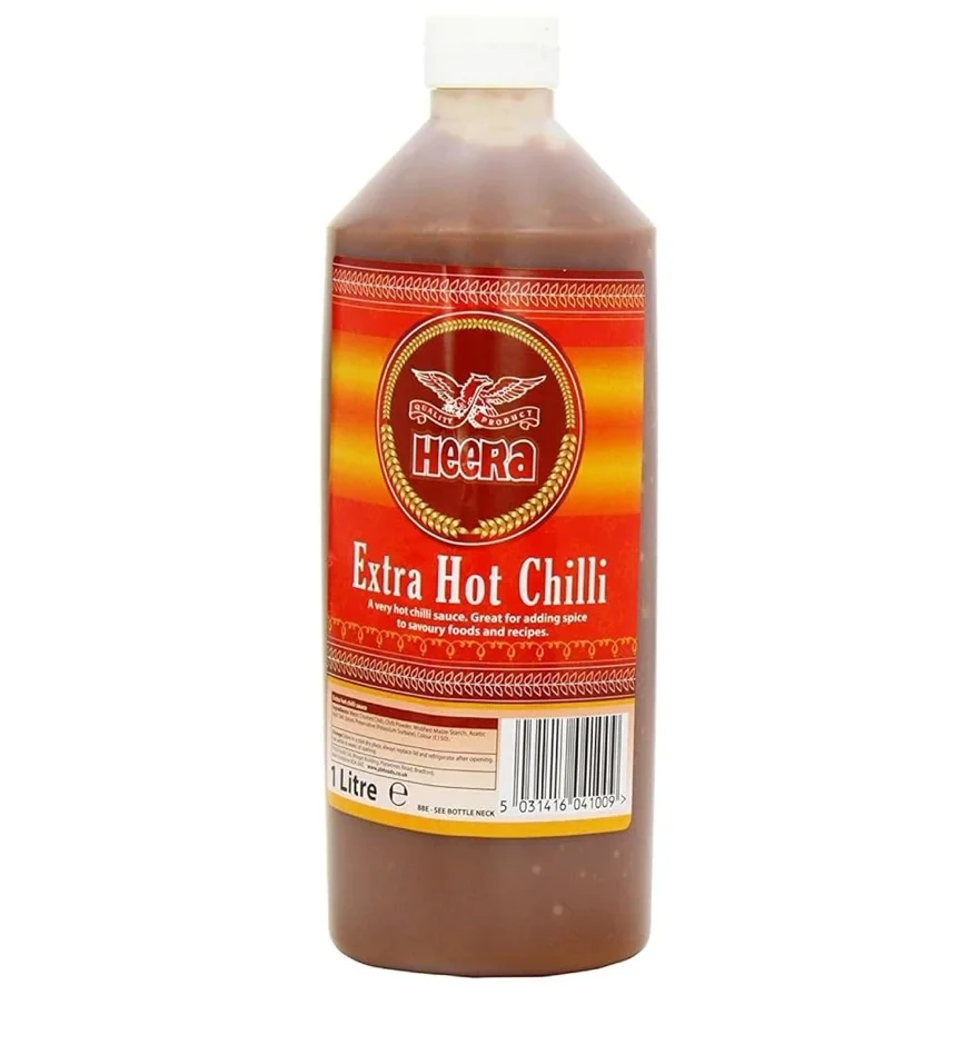 Heera Extra Hot Chilli Sauce 1L