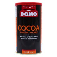 Domo Cocoa Powder Unsweetened 200g دومو بودرة الكاكاو طبيعي غير محلى