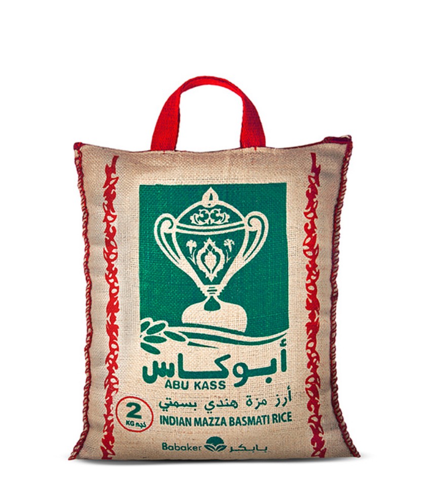 Abu Kass Mazza Basmati Rice1kg - أرز بسمتي مزة أبوكاس