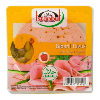 Istanbul Sliced Chicken Salam With Pepper 200g