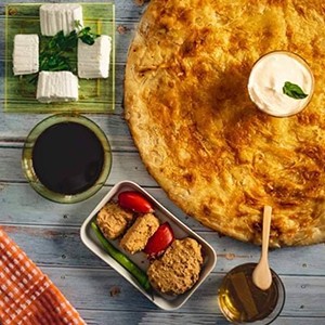 فطير مشلتت فلاحي بالسمن البلدي حجم كبير