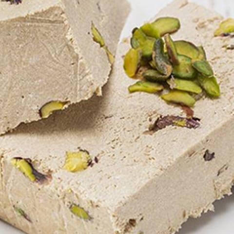 Halwani Bros Halawa With Pistachio 320g - حلواني حلاوة بالفستق