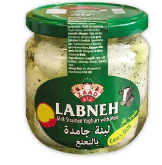 Zaad Labneh Ball With Mint Cow's Milk 225g زاد لبنة جامدة بالنعناع