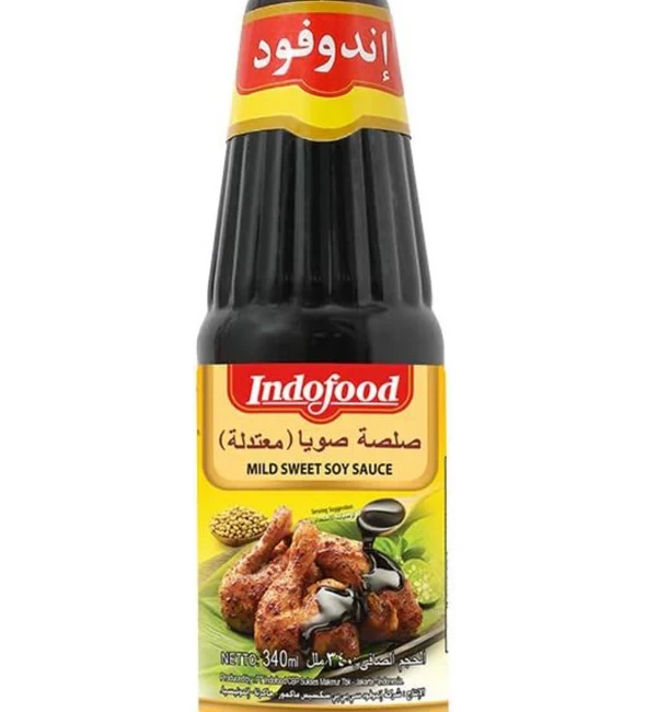 Indofood Mild Sweet Soy Sauce 340ml - اندوفود صلصة صويا معتدلة