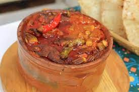 Okra with meat باميه باللحمه
