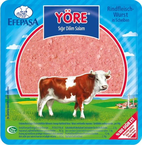 Efepasa Yore Sliced Beef Salam (Sigir Dilim Salam) Halal 150g