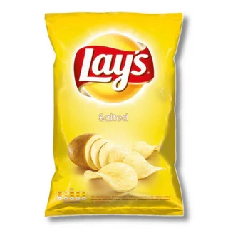 Lays Salted 140g ليز رقائق البطاطس بالملح