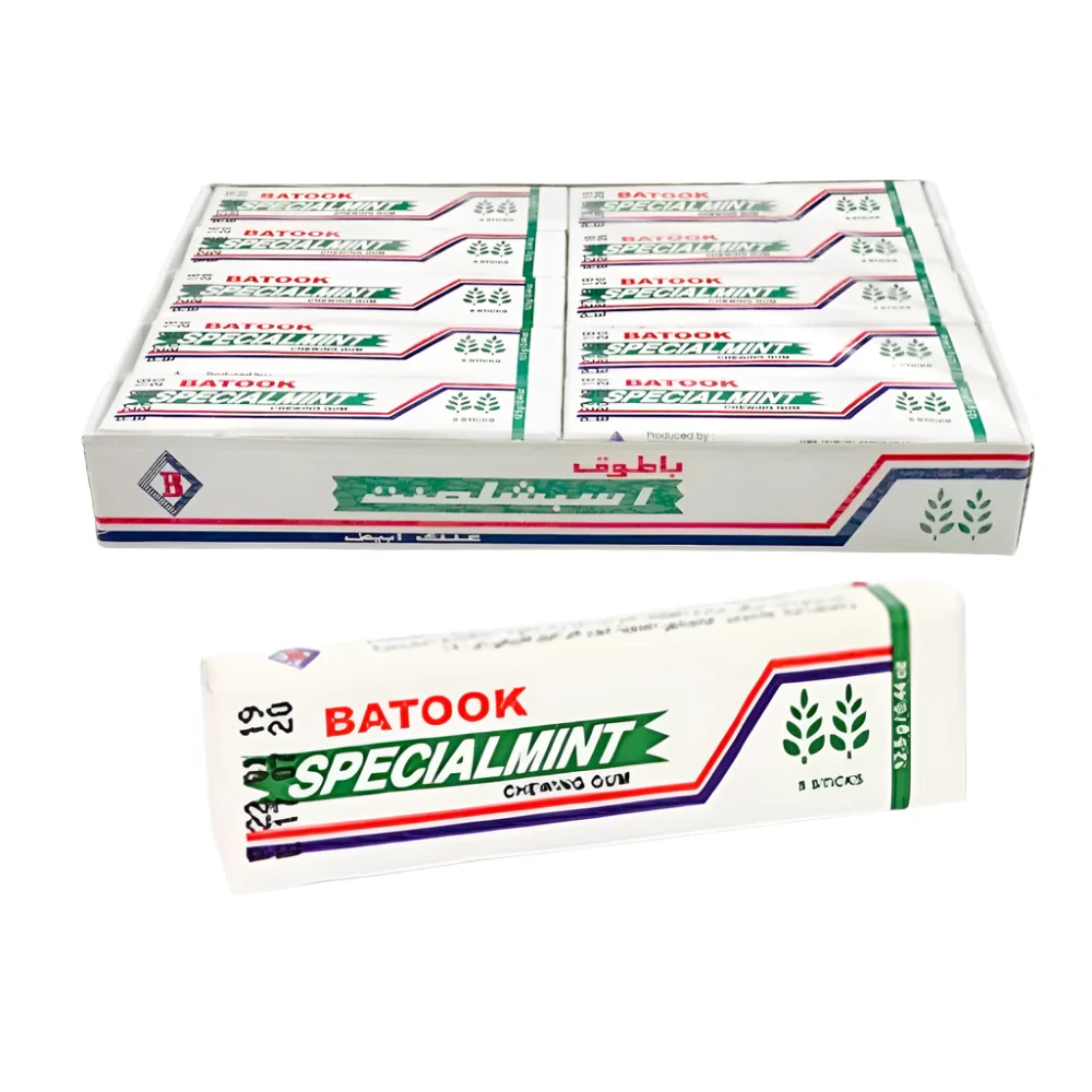 Batook Mint Gum 20pcs باطوق علكة بالنعناع