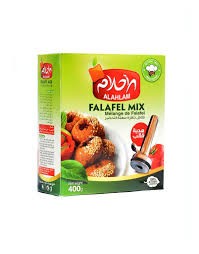ALAHLAM FALAFEL POWDER MIX 400G - الأحلام بودرة فلافل جاهزة سهلة التحضير