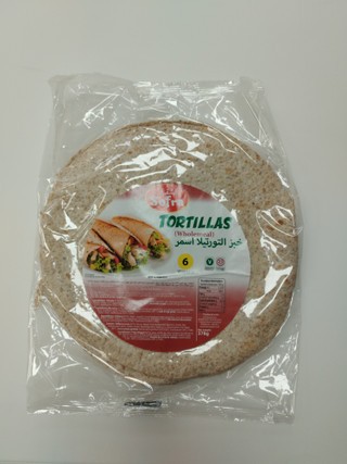 SOFRA TORTILLAS WHOLEMEAL 378G السفرة خبز التورتيلا اسمر