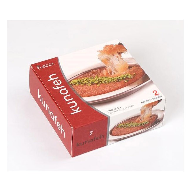 Lezza Kunafeh 2Pc   كنافة جاهزة للفرن مجمدة