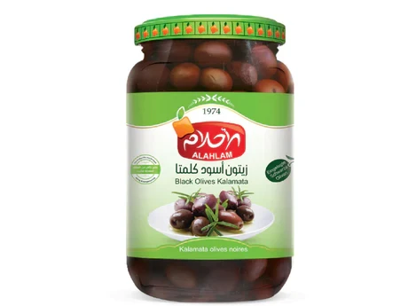 Al Ahlam Black Olives Kalamata 1.3Kg