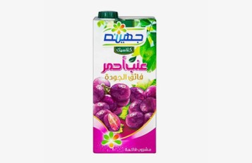 Juhayna Red Grapes Juice 1L - جهينه كلاسيك بريميم عصير عنب أحمر