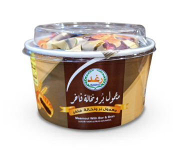 RAGHD MAAMOUL WITH BOR&BRAN 400g معمول بر و نخاله فاخر