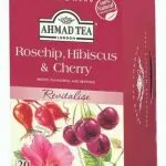 Ahmad Tea Rosehip Hibiscus Cherry 20 Packs