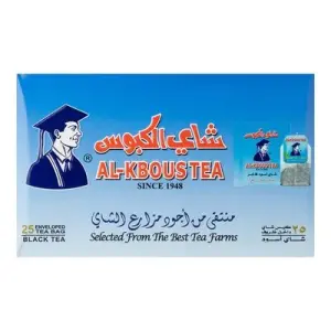 Al-kbous Black Tea 25 Bags