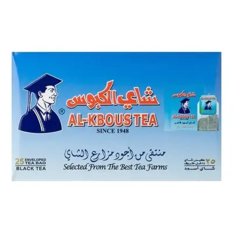 Al-kbous Black Tea 25 Bags