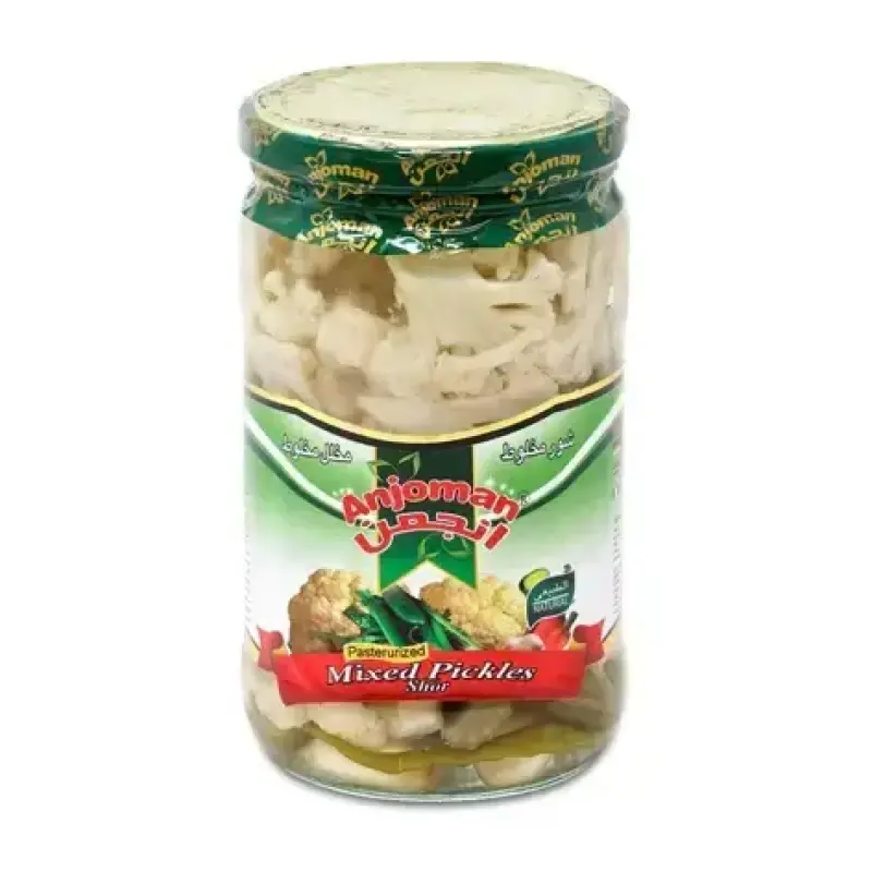Anjoman Sour Mixed Pickles with Cauliflower (750g)