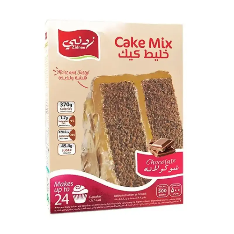 Zidnee Chocolate Cake Mix 500 Gram