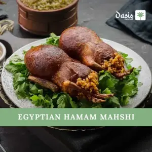 Egyptian Hamam Mahshi Recipe