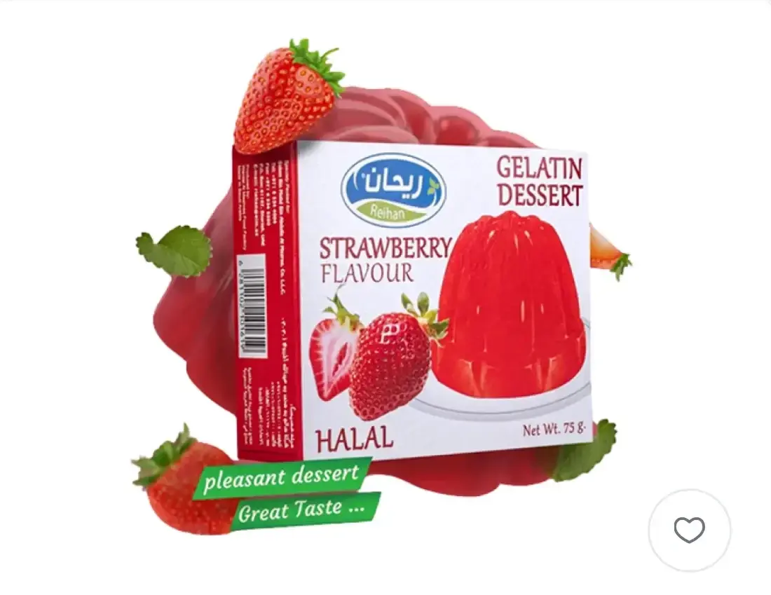 Reihan Jelly Strawberry Flavour 85g