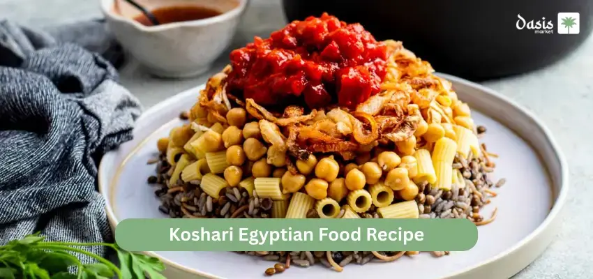 Koshari Egyptian Food Recipe