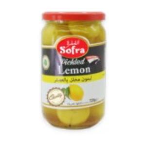 Sofra Pickled Lemon 720g - ليمون مخلل بالعصفر