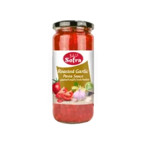 Sofra Pasta Sauce Roasted Garlic 465g مكرونة سفرة بصلصة الثوم المحمص