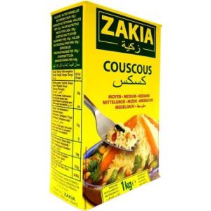 Zakia Couscous Medium 1kg - زكية كسكس متوسط