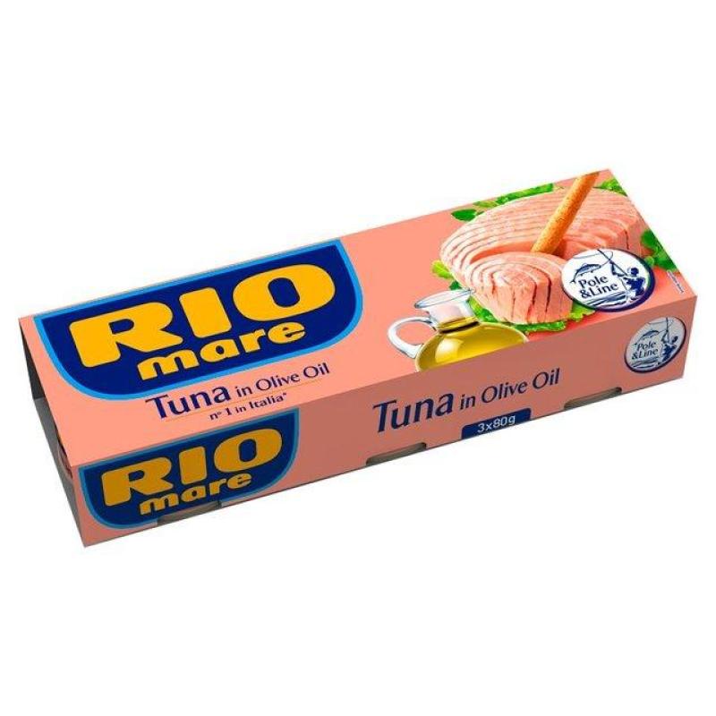 Rio Mare Tuna with Olive Oil 3X80g