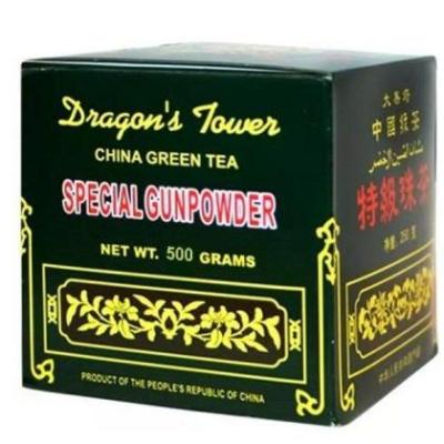 Dragon's Tower Special Gunpowder Green Tea Premium Quality 500g