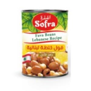 Sofra Lebanese Recipe Fava Beans 400g - فول بالخلطة اللبنانية
