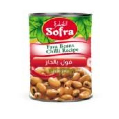 Sofra Chilli Recipe Fava Beans 400g - فول بالحار