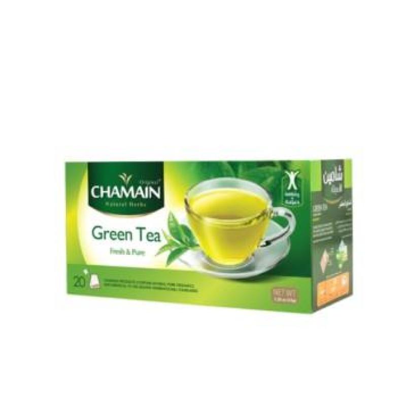 Chamain Green Tea 20 Bags - شاي أخضر