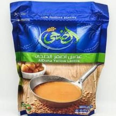 الضحى عدس أصفر 500g – طبيعي وعالي القيمة الغذائية