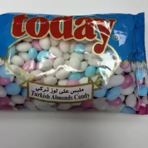Today Turkish Almonds Candy 400g حلوى اللوز التركية