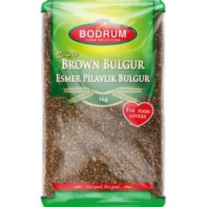 Bodrum Coarse Brown Bulgur 1Kg برغل خشن بني