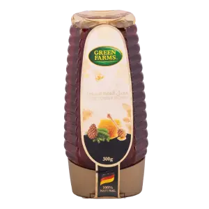 Green Farms Black Forest Honey Squeezeable 300g جرين فارمز عسل الغابة السوداء عبوة ضاغطة