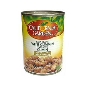 California Garden Fava Beans With Cumin 400g
