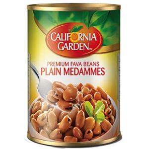 California Garden Plain Fava Beans 400g