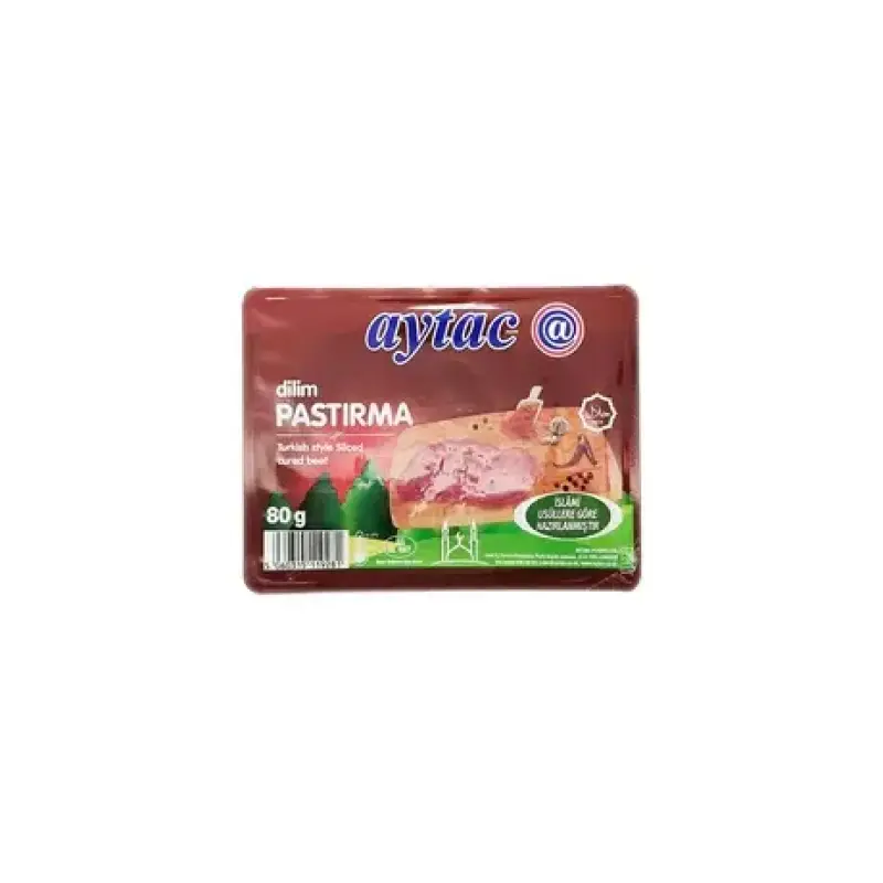 Aytac Turkish Pastirma Sliced 80g