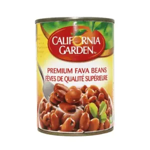 California G Premium Fava Beans 400g فول سادة من حدائق كاليفورنيا بريميوم