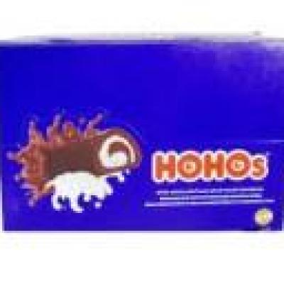 Hohos Jumbo Rolled Chocolate Cake-كيك هوهوز بالشوكولاتة 12 قطعة