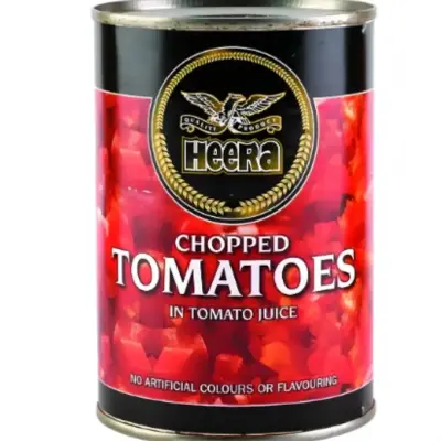 Heera Chopped Tomatoes Tin 400g