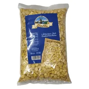 Bella Crushed Fava Beans (Foul) 1kg فول مجروش